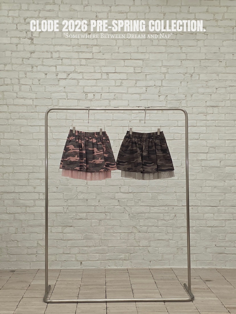 CLODE韓國東大門直郵女士新品時尚推薦休閑26春夏人氣短裙CLODE短裙