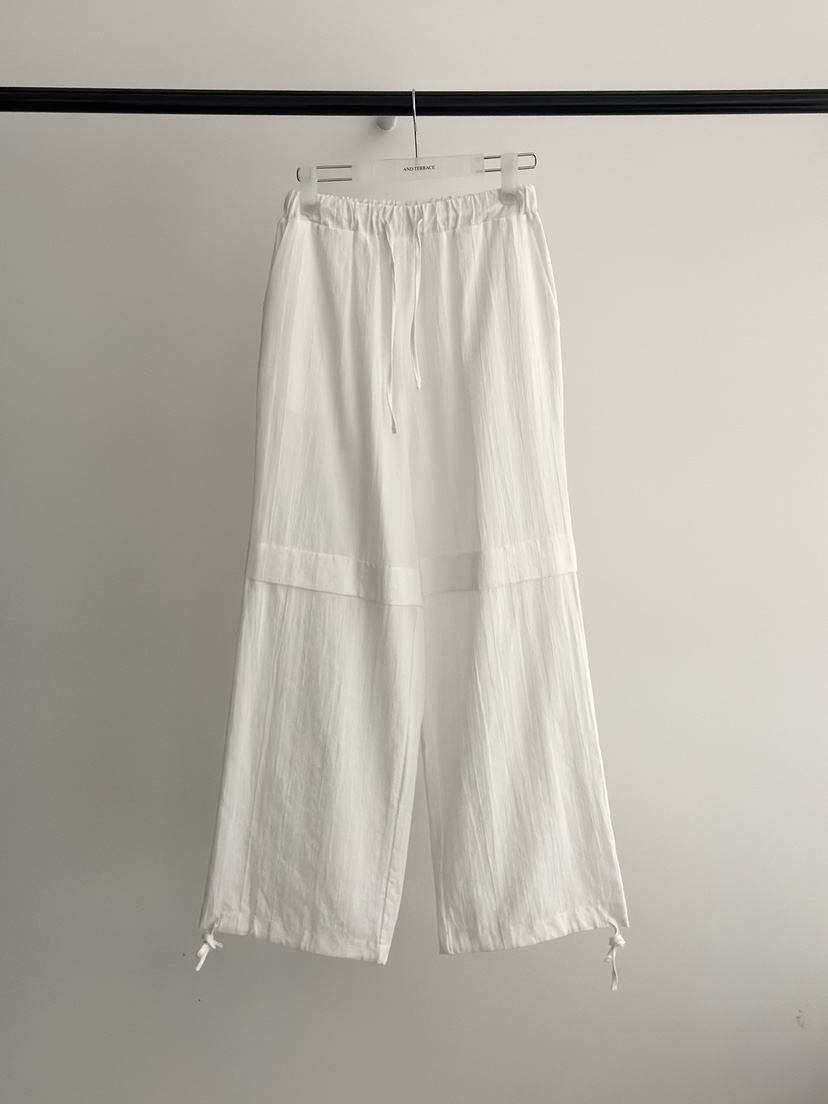 ANDTERRACE韓國直郵實拍女士新品熱賣人氣26春夏休閑休閑褲ANDTERRACE休閑褲圖色1