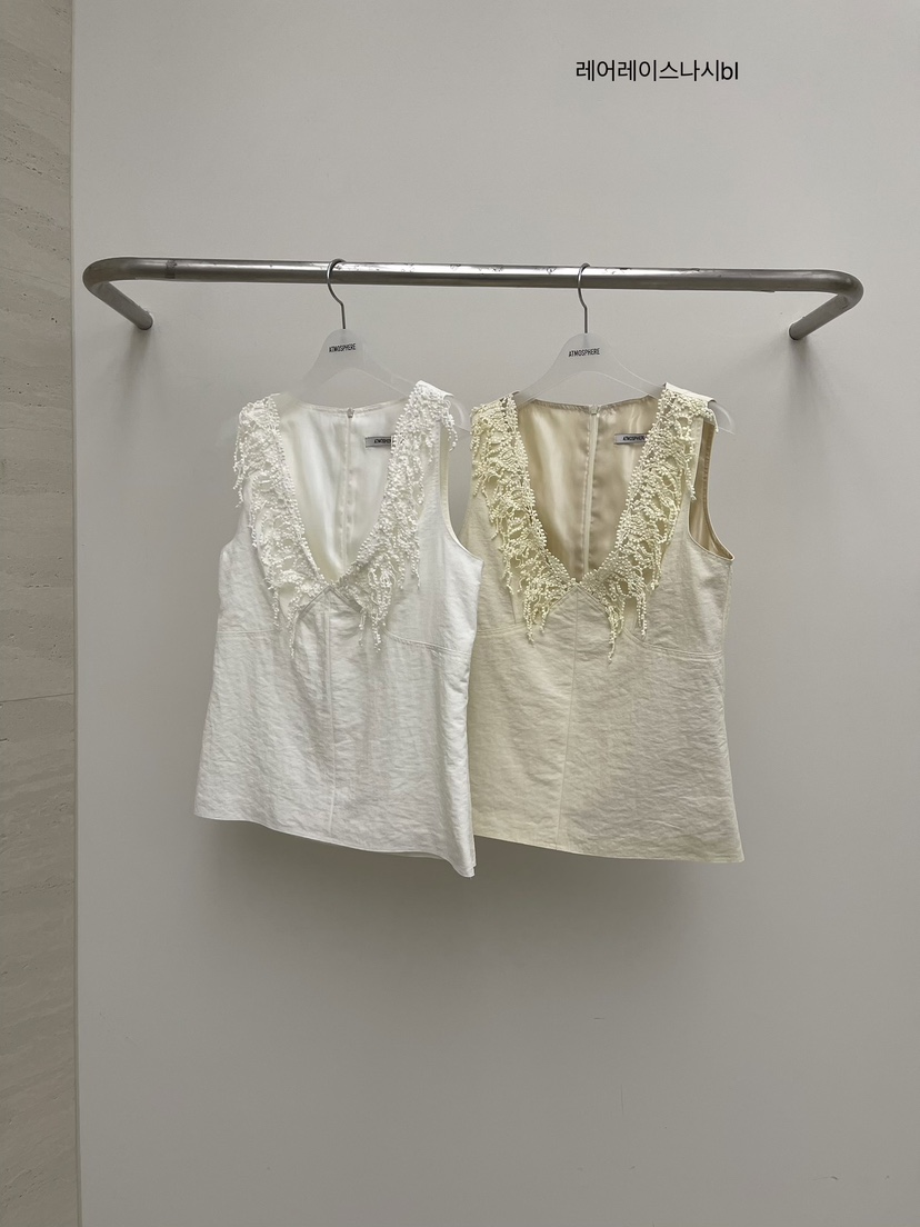 ATMOSPHERE韓國代購女士新品職業時尚26春夏吊帶背心蕾絲ATMOSPHERE/BLING吊帶/背心