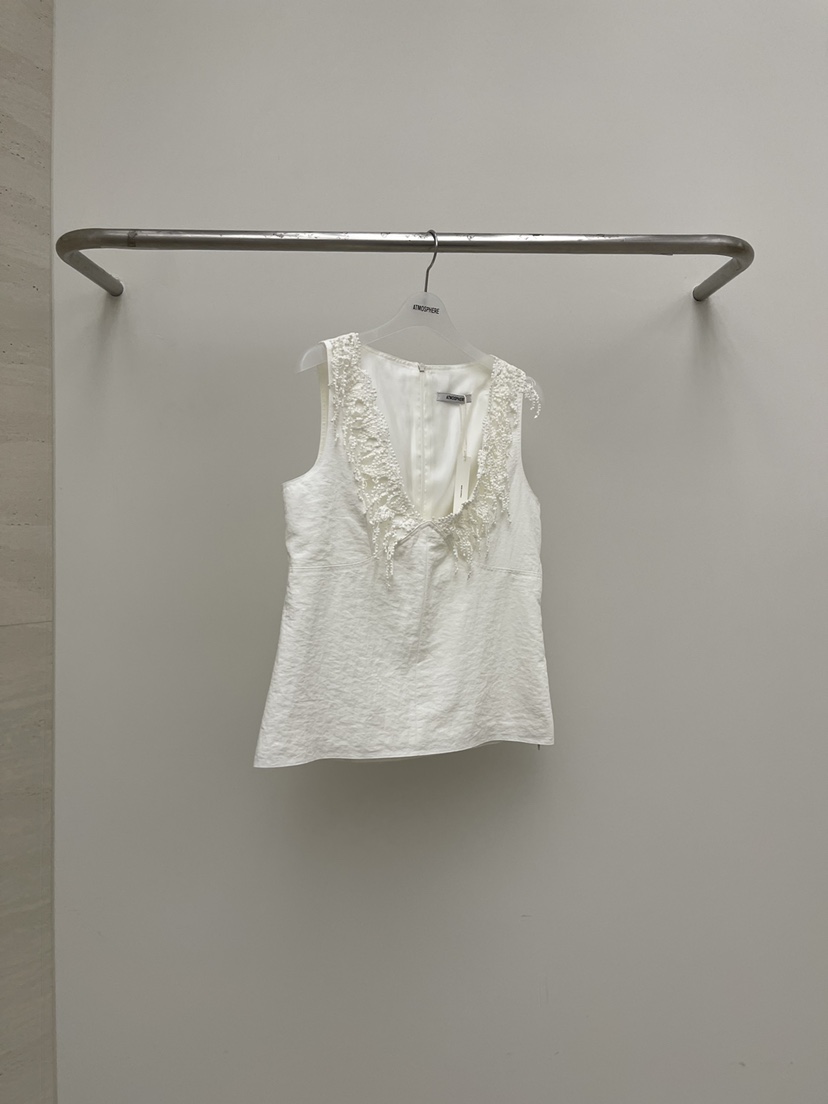 ATMOSPHERE韓國代購女士新品職業時尚26春夏吊帶背心蕾絲ATMOSPHERE/BLING吊帶/背心圖色1