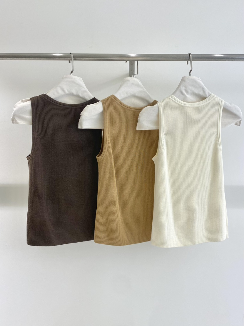 1968韓國東大門直郵女裝新品推薦人氣職業熱賣吊帶背心羅紋1968/YEOUYA吊帶/背心