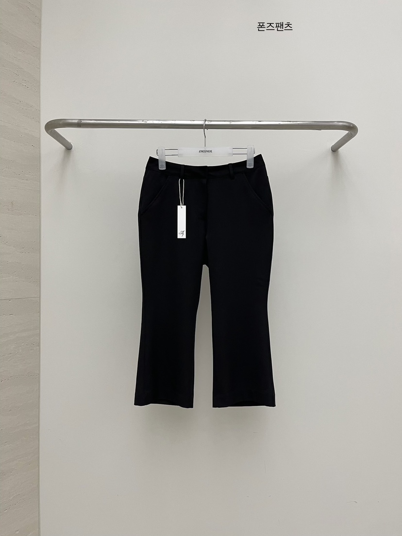 ATMOSPHERE韓國東大門直郵女士新品休閑26春夏熱賣休閑褲ATMOSPHERE/BLING休閑褲圖色2黑色