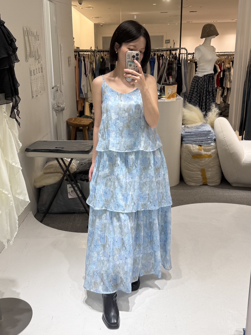 FABRIC韓國東大門直郵女士新款熱賣休閑26春夏時尚連衣裙FABRIC連衣裙