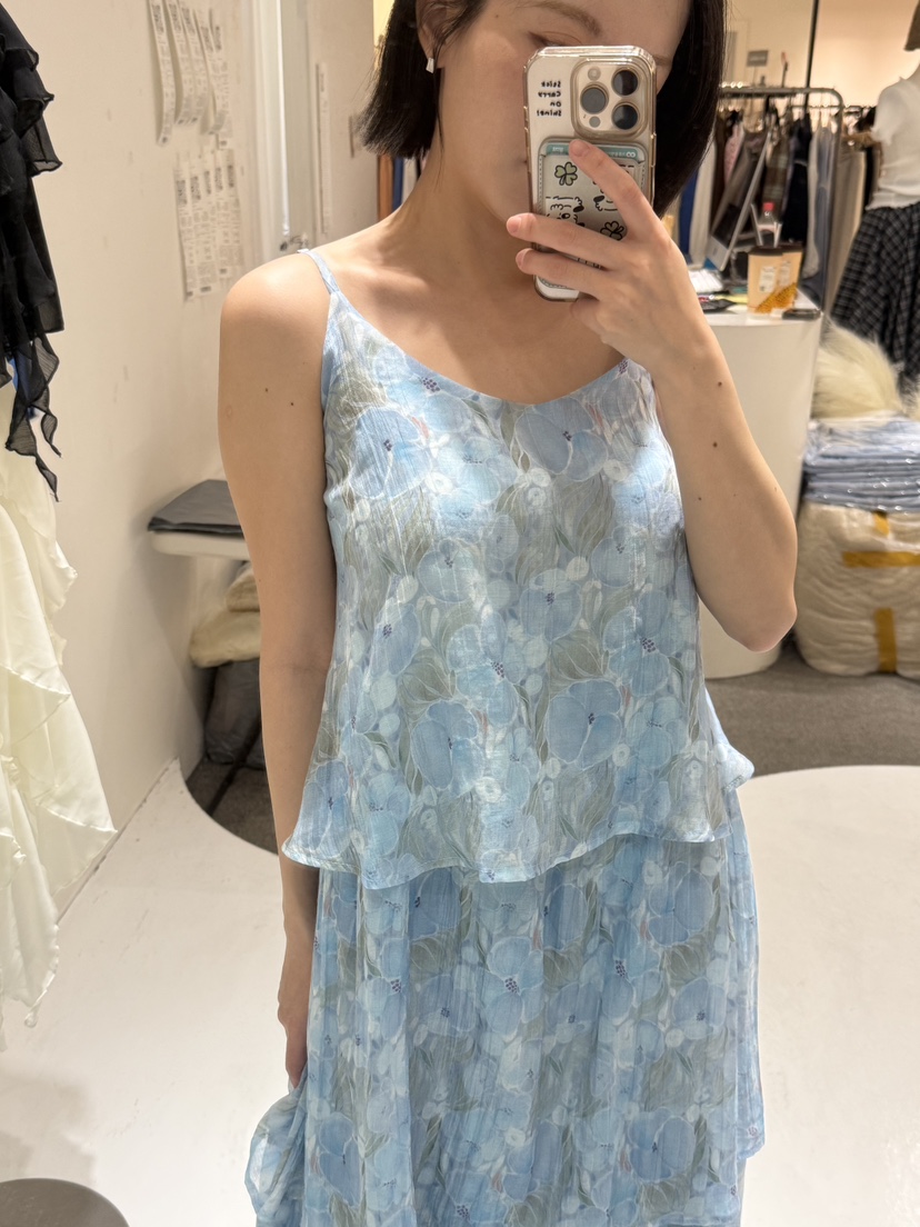 FABRIC韓國東大門直郵女士新款熱賣休閑26春夏時尚連衣裙FABRIC連衣裙