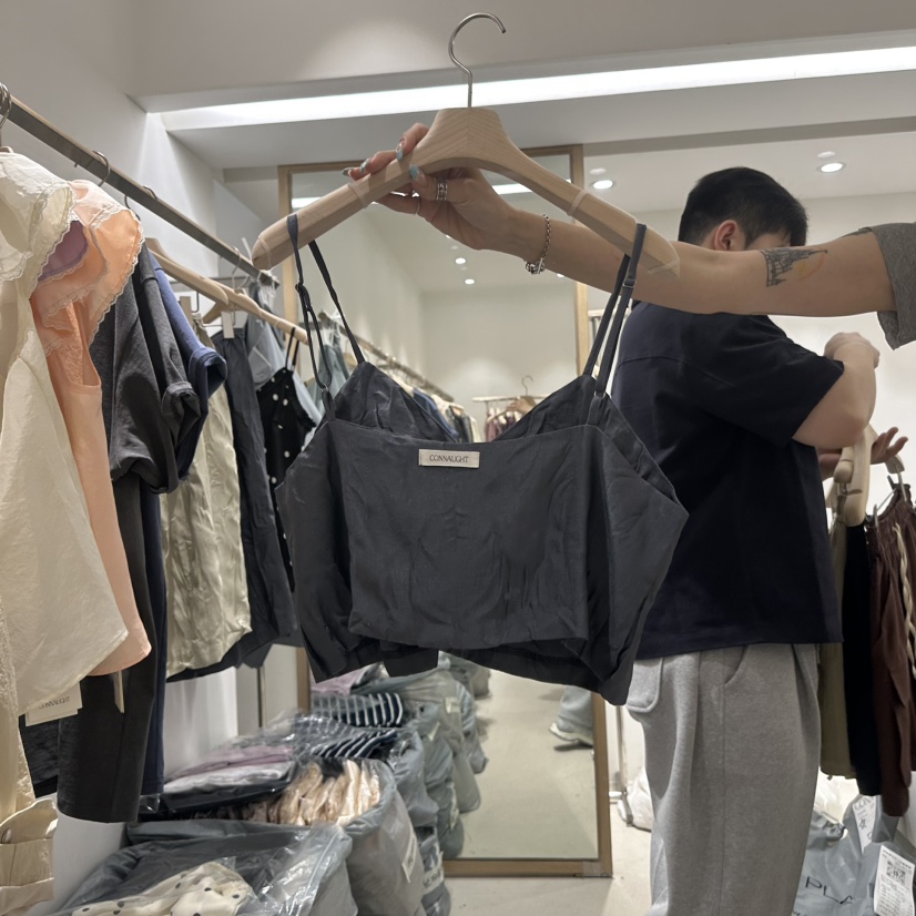 CONNAUGHT/DAILYJUD韓國東大門直郵女裝新款休閑吊帶背心CONNAUGHT/DAILYJUD吊帶/背心