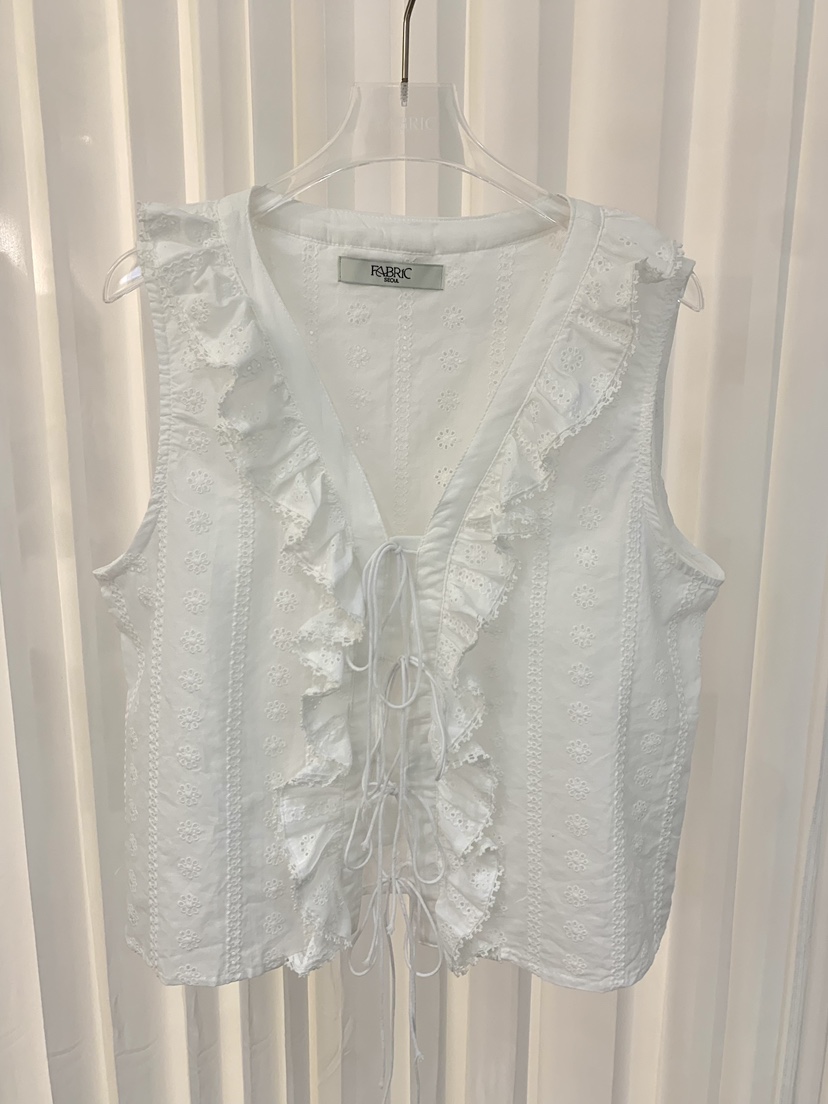 FABRIC韓國東大門直郵女裝新款熱賣人氣26春夏襯衫蕾絲衫FABRIC襯衫/蕾絲衫圖色1