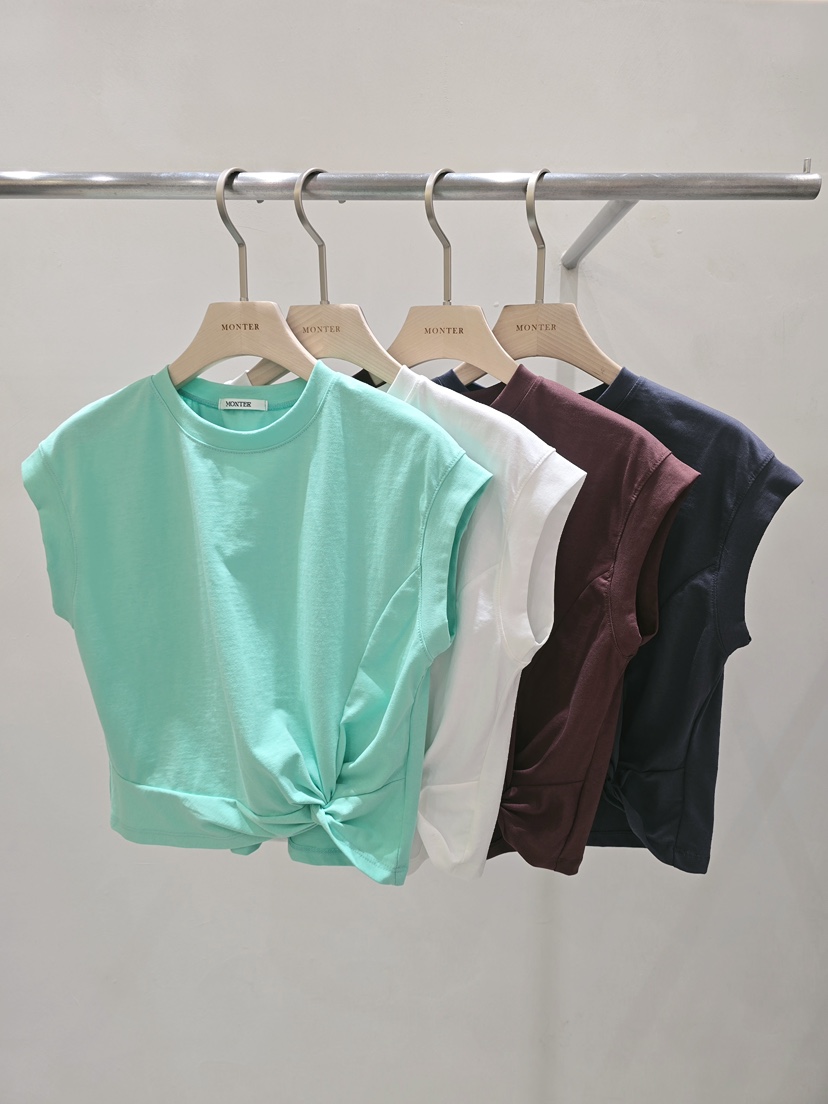 MONTER韓國直郵實拍女士新品時尚職業熱賣推薦26春夏休閑T恤MONTERT恤