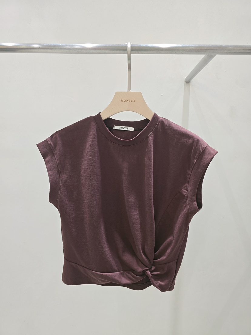 MONTER韓國直郵實拍女士新品時尚職業熱賣推薦26春夏休閑T恤MONTERT恤圖色3