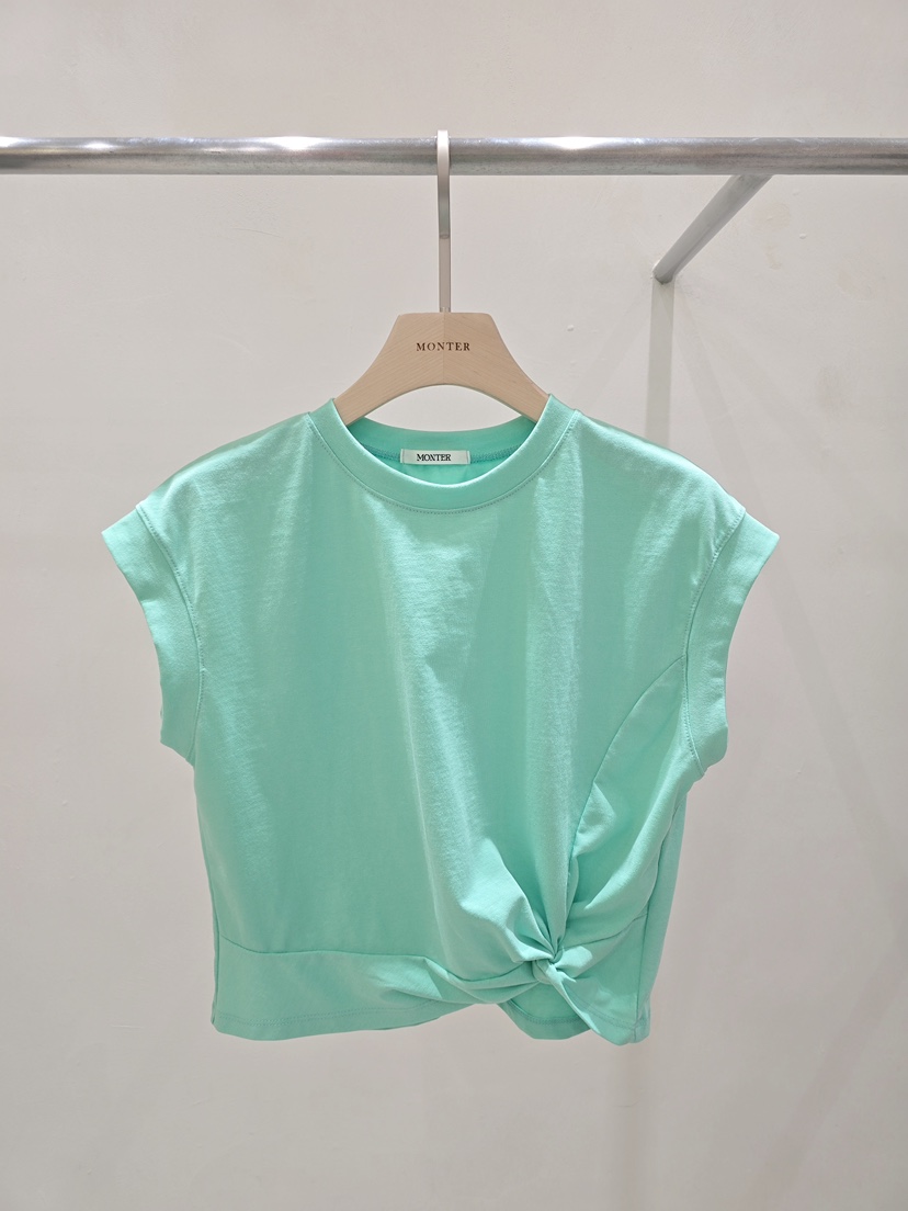 MONTER韓國直郵實拍女士新品時尚職業熱賣推薦26春夏休閑T恤MONTERT恤圖色4
