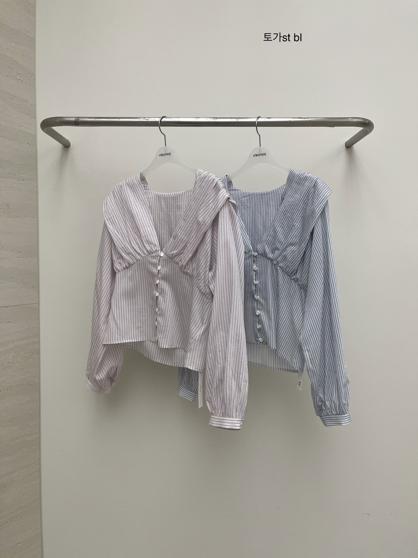 ATMOSPHERE韓國東大門直郵女裝新款26春夏人氣襯衫蕾絲衫ATMOSPHERE/BLING襯衫/蕾絲衫