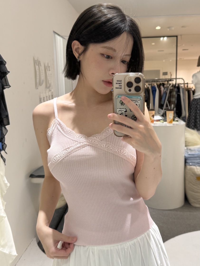 FABRIC韓國東大門直郵女裝新款熱賣人氣推薦26春夏吊帶背心FABRIC吊帶/背心