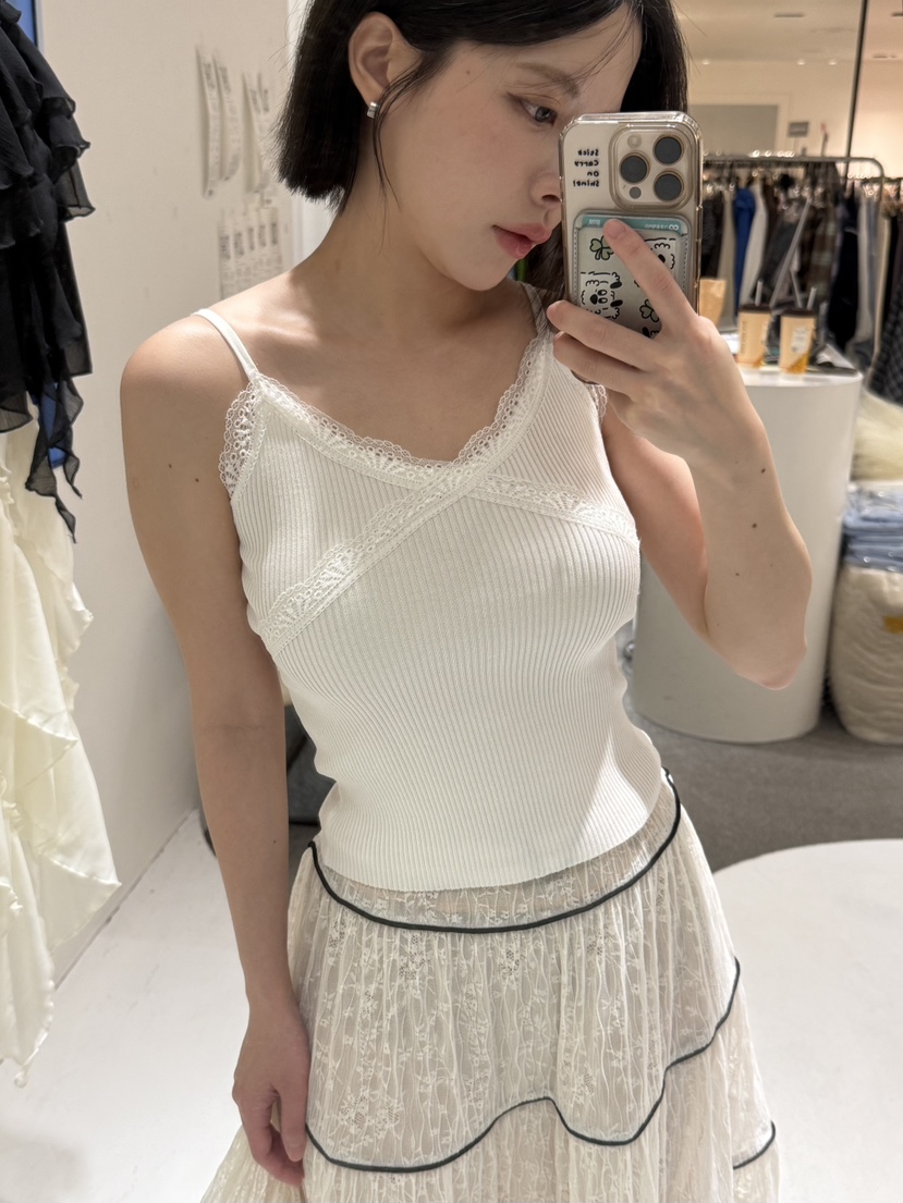 FABRIC韓國東大門直郵女裝新款熱賣人氣推薦26春夏吊帶背心FABRIC吊帶/背心