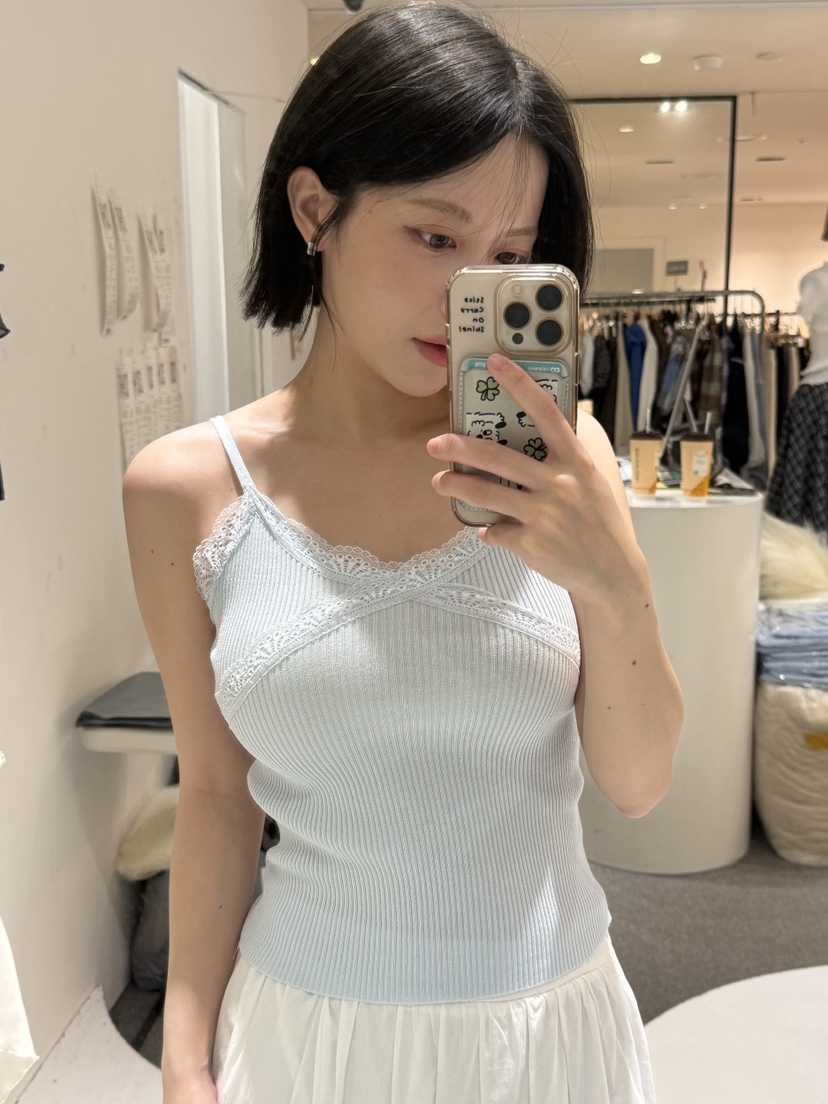 FABRIC韓國東大門直郵女裝新款熱賣人氣推薦26春夏吊帶背心FABRIC吊帶/背心