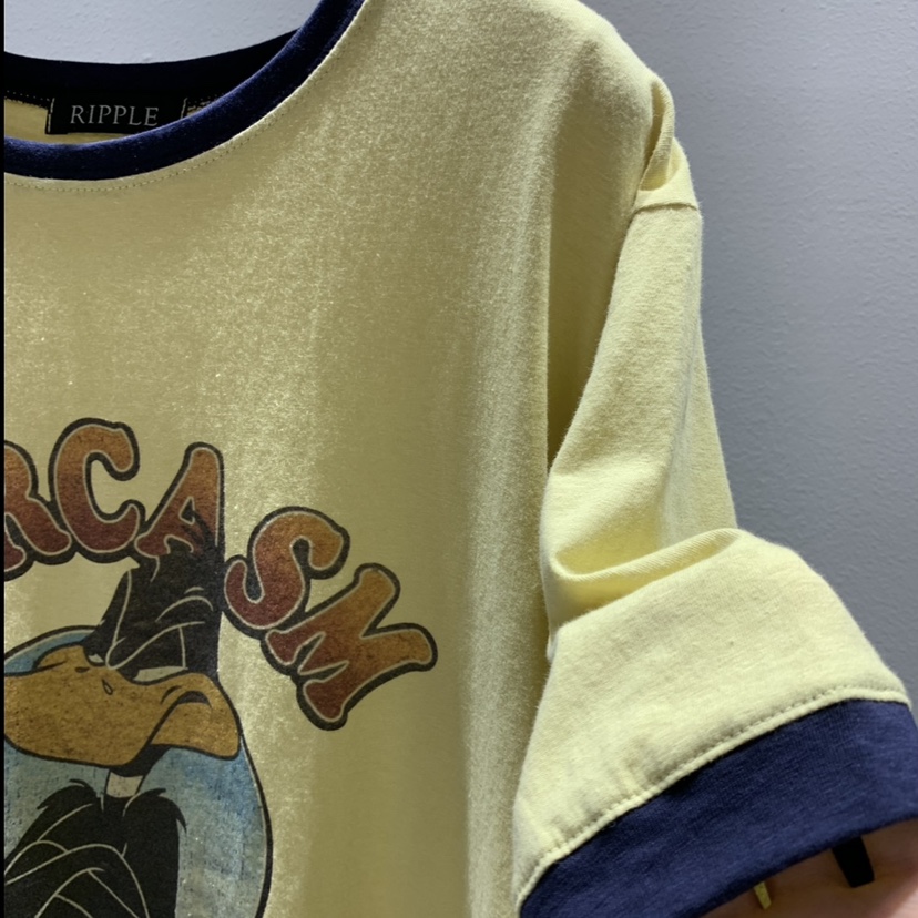 RIPPLE-P韓國直郵女士新款26春夏推薦時尚職業休閑熱賣T恤RIPPLE-PT恤