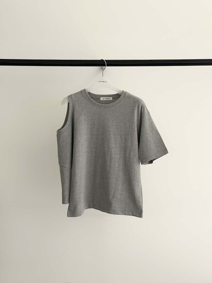 ANDTERRACE韓國直郵實拍女士新品時尚熱賣職業休閑26春夏T恤ANDTERRACET恤圖色1