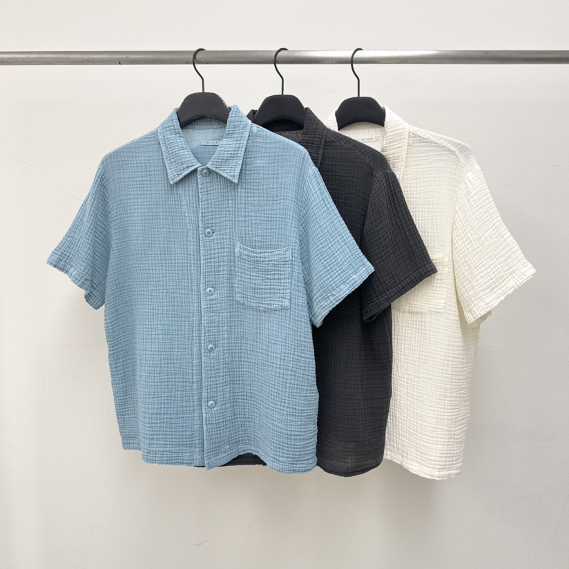 RIVER韓國直郵實拍女士新款熱賣人氣時尚推薦職業襯衫蕾絲衫WATER/RIVER襯衫/蕾絲衫