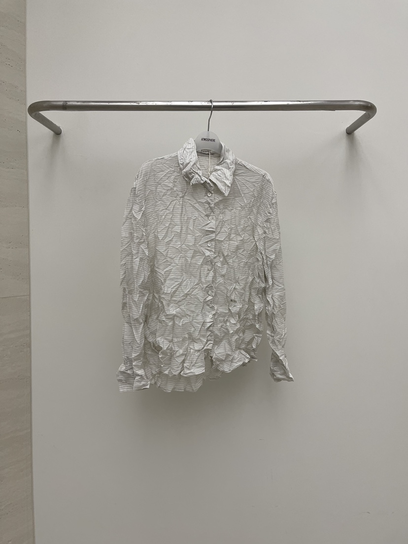 ATMOSPHERE韓國直郵實拍女裝新款職業休閑熱賣襯衫蕾絲衫ATMOSPHERE/BLING襯衫/蕾絲衫圖色2米色