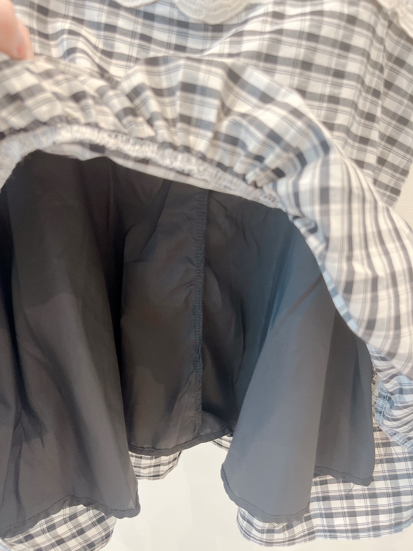 OVE韓國東大門代購女裝新款26春夏熱賣時尚推薦吊帶背心格子OVE吊帶/背心