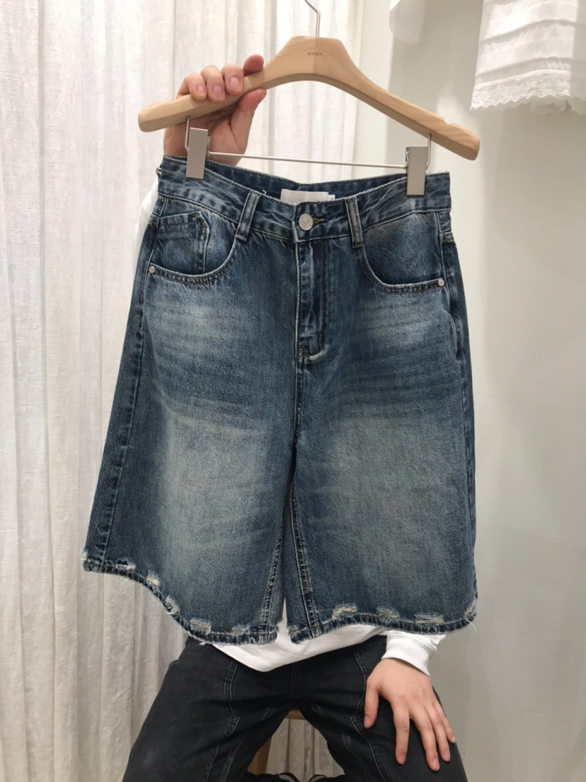 AHOY韓國直郵實拍女裝新品推薦休閑職業熱賣人氣26春夏短褲AHOY短褲圖色1