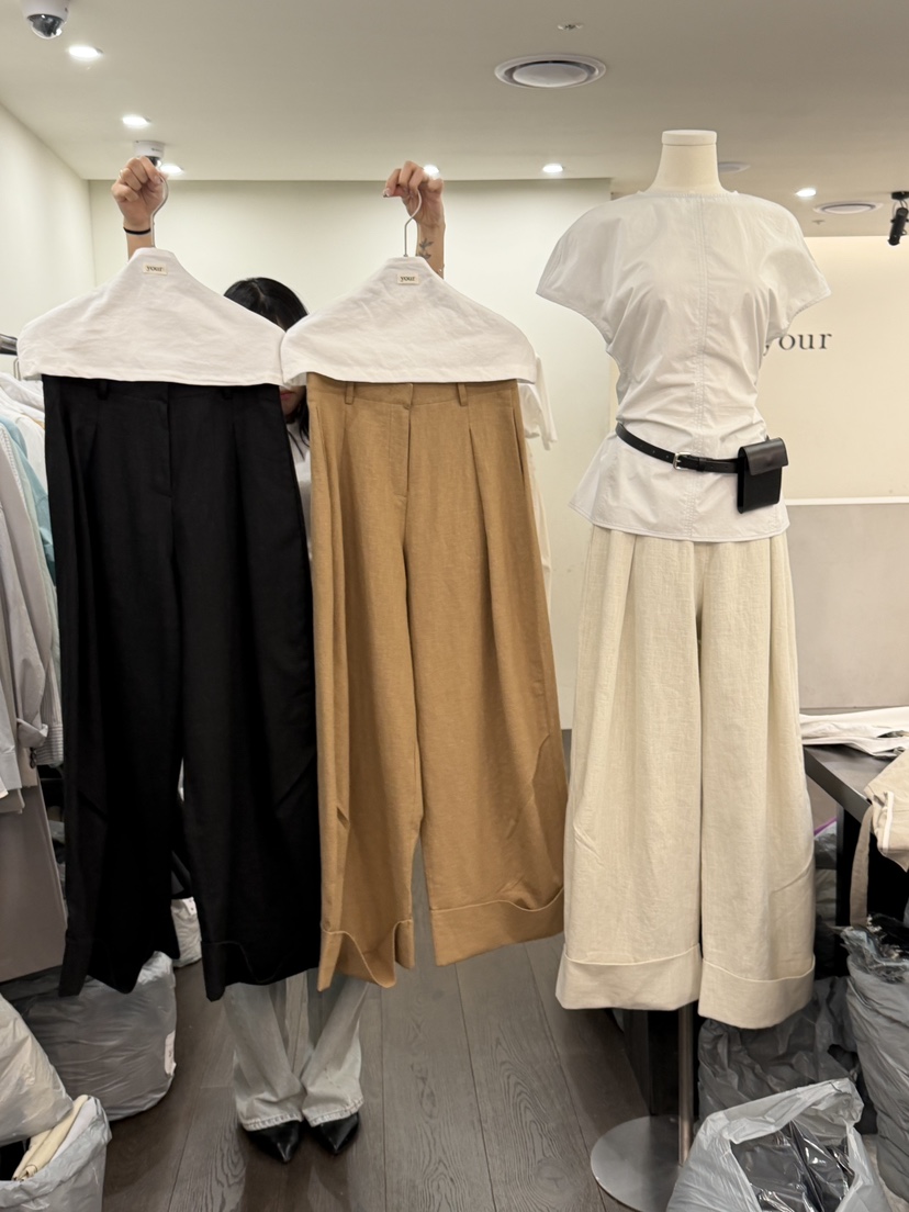 YOUR-P韓國東大門直郵女裝新款時尚休閑人氣推薦職業休閑褲YOUR-P休閑褲