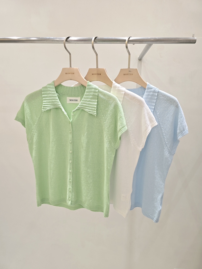 MONTER韓國代購女士新款推薦職業時尚熱賣人氣26春夏針織衫MONTER針織衫