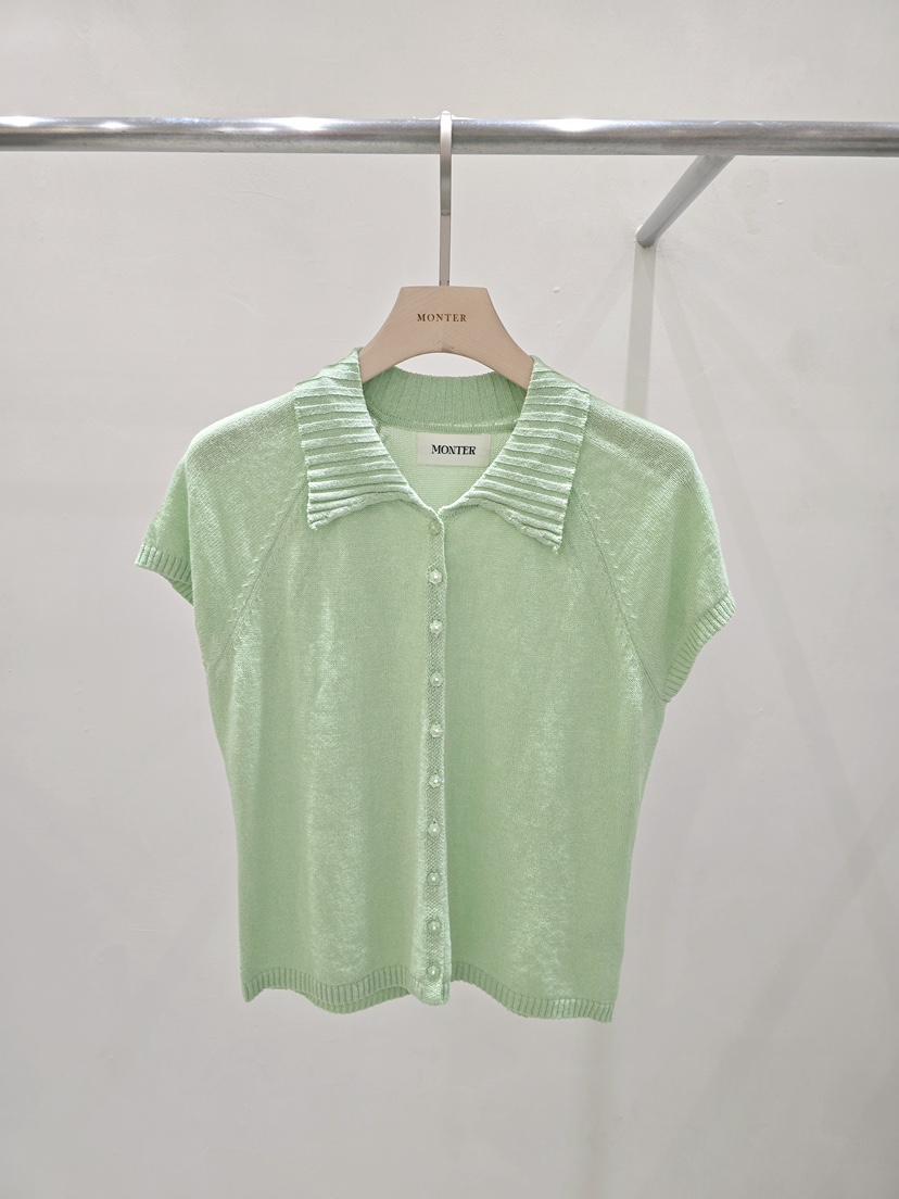 MONTER韓國代購女士新款推薦職業時尚熱賣人氣26春夏針織衫MONTER針織衫圖色3
