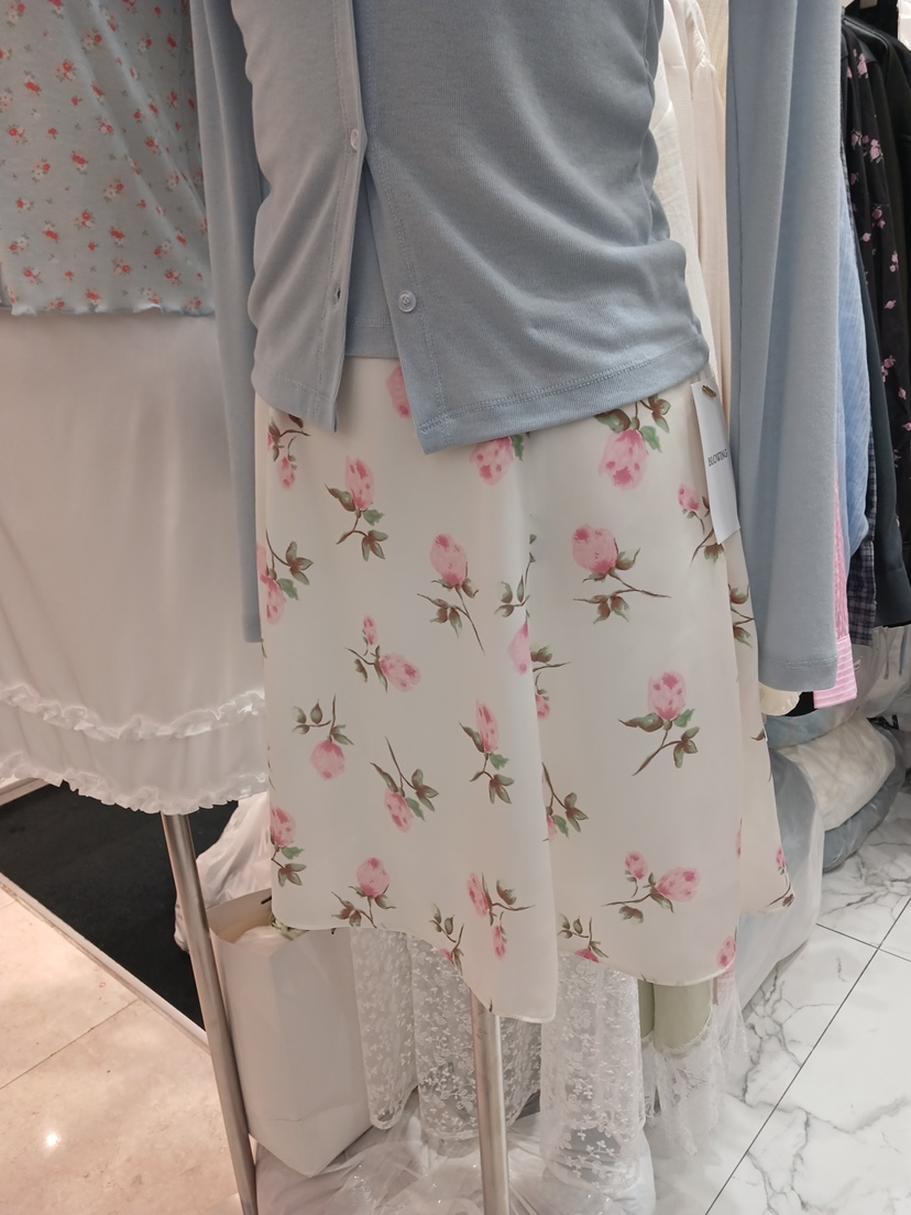 BLOWING韓國東大門直郵女士新款26春夏職業人氣半身裙中短裙BLOWING半身裙/中短裙圖色4