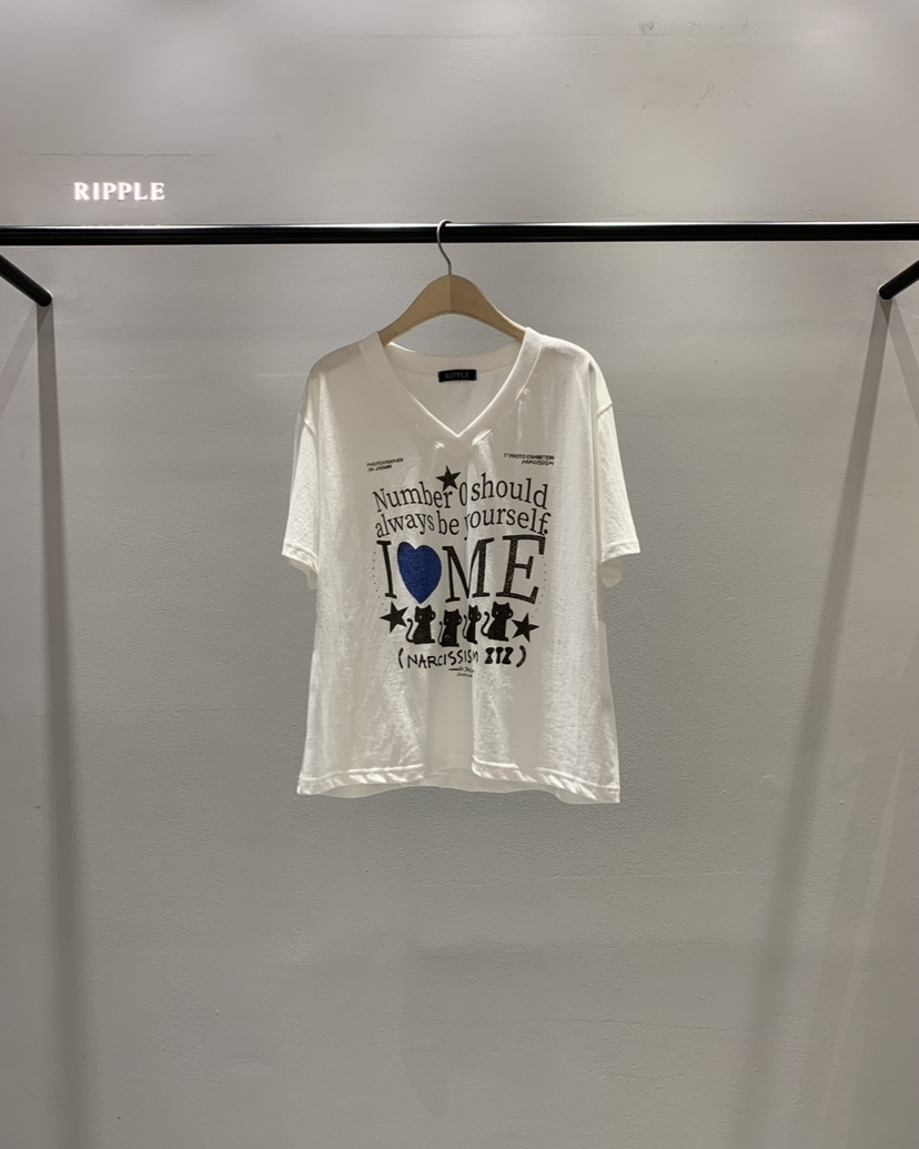 RIPPLE-P韓國直郵女裝新款熱賣職業休閑時尚推薦26春夏T恤RIPPLE-PT恤圖色1