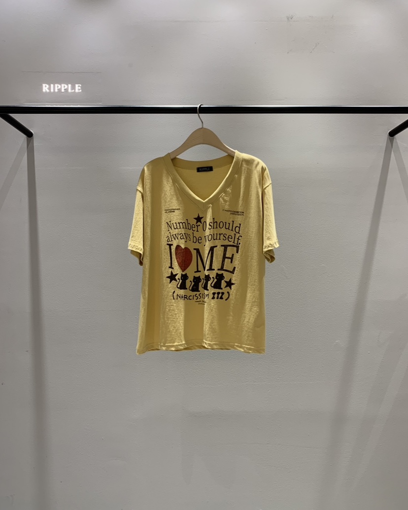 RIPPLE-P韓國直郵女裝新款熱賣職業休閑時尚推薦26春夏T恤RIPPLE-PT恤圖色2