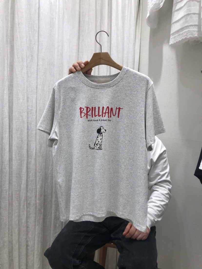 AHOY韓國直郵女士新款26春夏人氣時尚熱賣職業休閑推薦T恤AHOYT恤圖色2