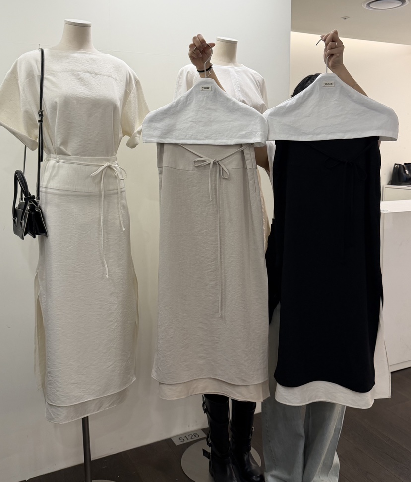 YOUR-P韓國東大門代購女裝新品休閑熱賣職業26春夏人氣長裙YOUR-P長裙