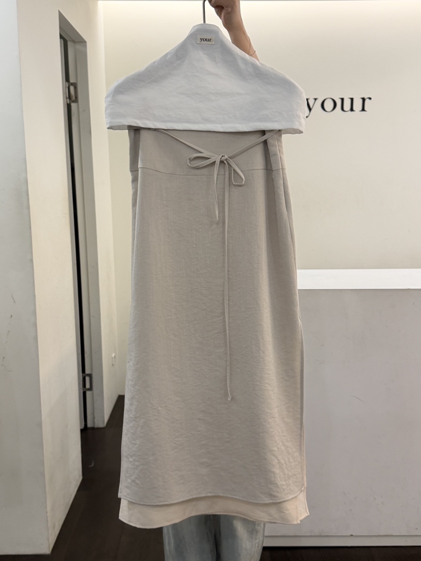 YOUR-P韓國東大門代購女裝新品休閑熱賣職業26春夏人氣長裙YOUR-P長裙圖色1