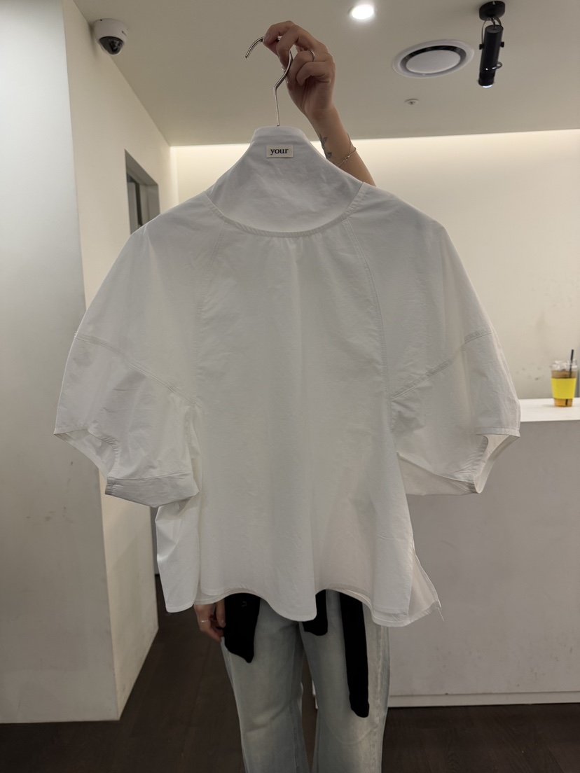 YOUR-P韓國直郵實拍女士新款推薦26春夏時尚熱賣襯衫蕾絲衫YOUR-P襯衫/蕾絲衫圖色1