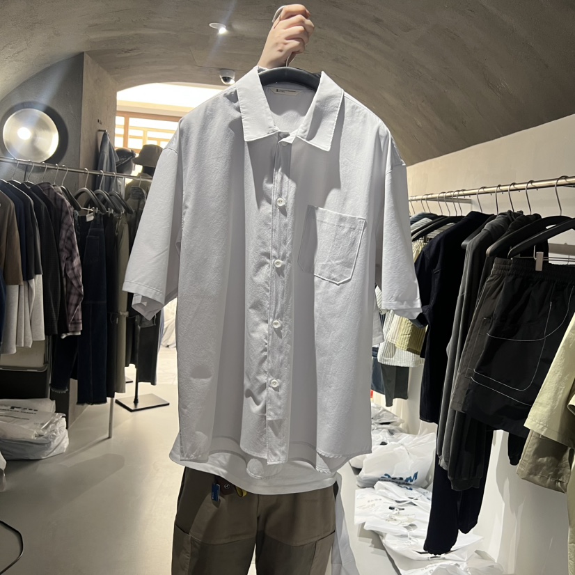 BALLOW韓國東大門直郵女士新款26春夏推薦休閑襯衫蕾絲衫BALLOW襯衫/蕾絲衫圖色2