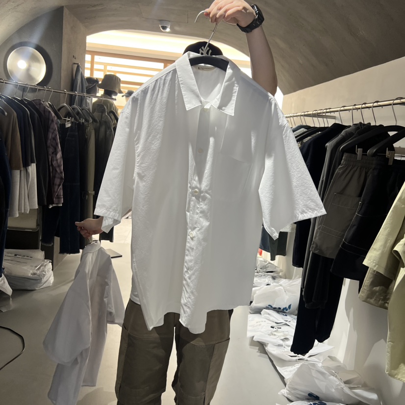 BALLOW韓國東大門直郵女士新款26春夏推薦休閑襯衫蕾絲衫BALLOW襯衫/蕾絲衫圖色3