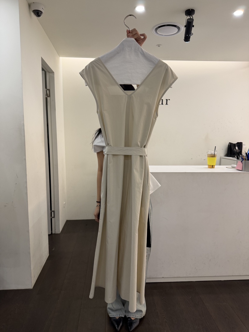 YOUR-P韓國東大門直郵女裝新款職業休閑26春夏連衣裙含腰帶YOUR-P連衣裙