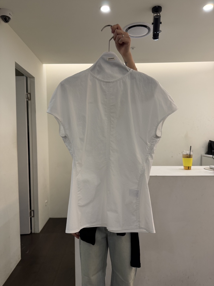 YOUR-P韓國代購女裝新品職業推薦26春夏襯衫蕾絲衫不含腰包YOUR-P襯衫/蕾絲衫圖色1