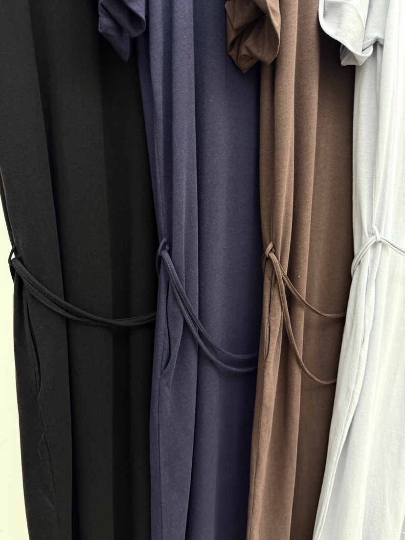 CM韓國東大門代購女士新品人氣推薦休閑職業連衣裙含腰繩CM_centimeter連衣裙