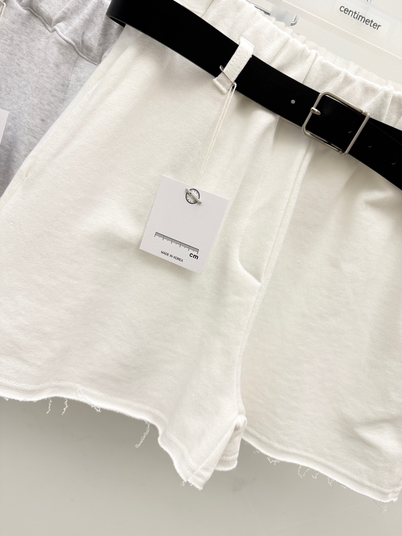 CM韓國代購女裝新品時尚熱賣休閑職業人氣26春夏短褲不含腰帶CM_centimeter短褲