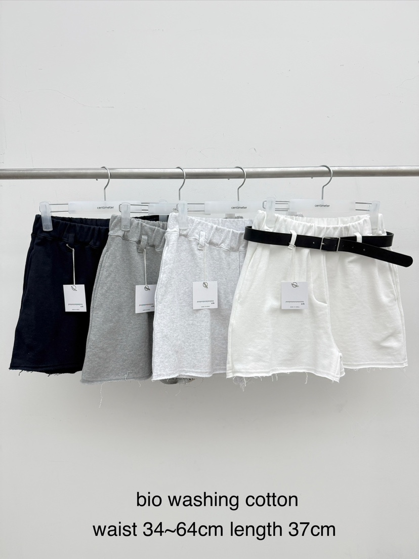 CM韓國代購女裝新品時尚熱賣休閑職業人氣26春夏短褲不含腰帶CM_centimeter短褲