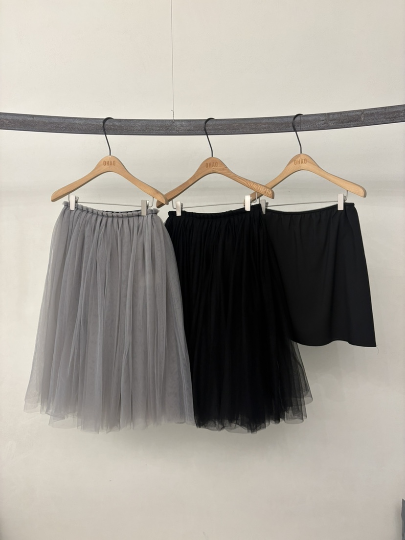 OHAO韓國東大門代購女裝新款推薦26春夏人氣半身裙中短裙OHAO/HA MONG半身裙/中短裙