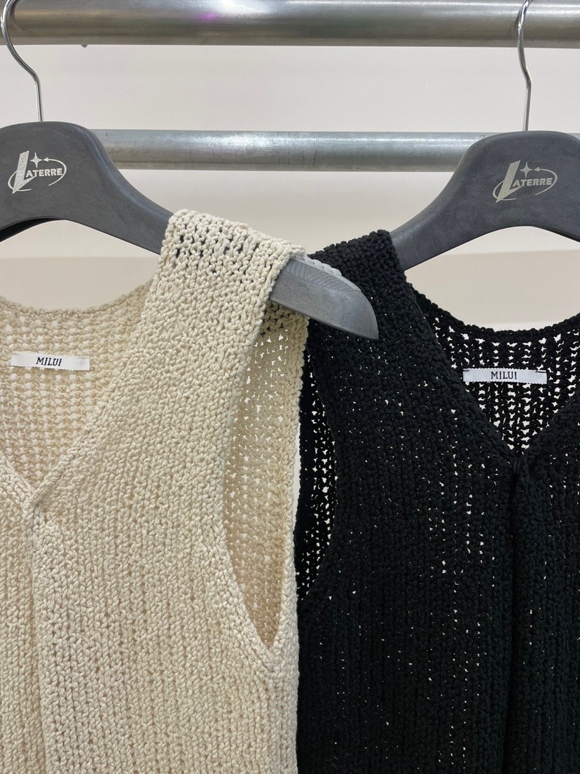 MILUI韓國東大門直郵女裝新品休閑職業時尚熱賣26春夏馬甲MILUI馬甲