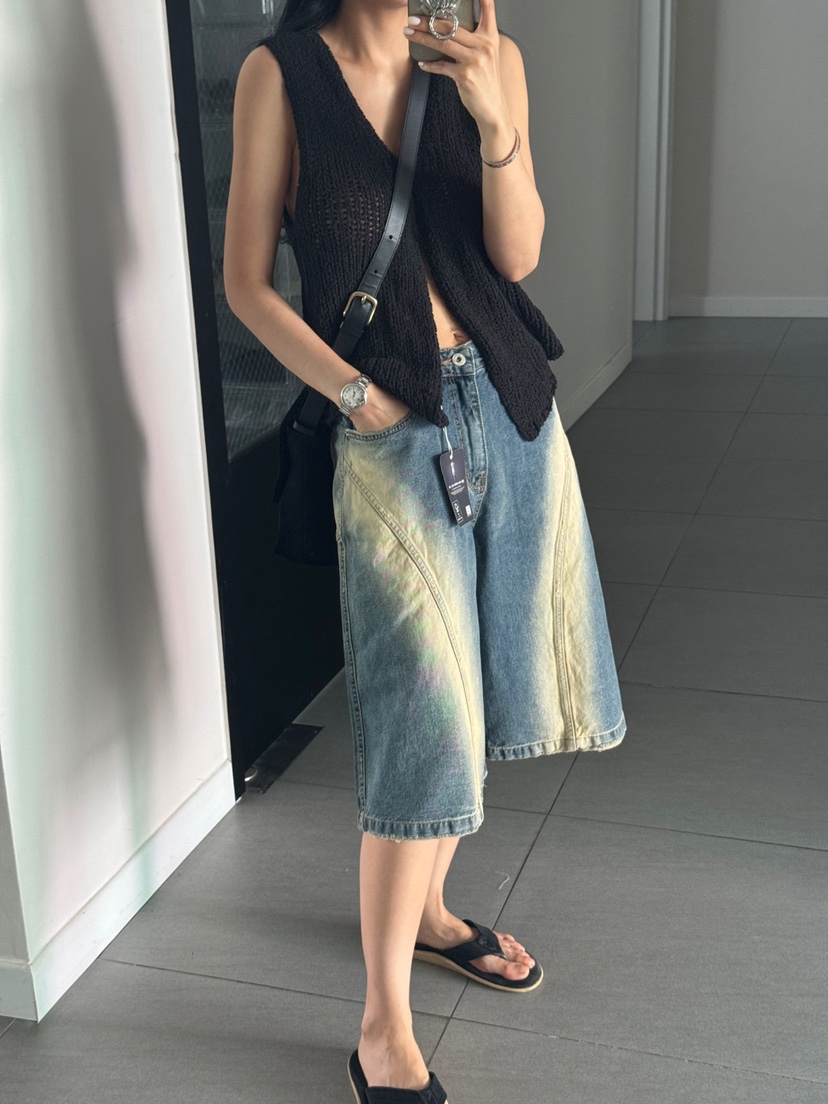 MILUI韓國直郵實拍女士新款時尚人氣休閑推薦職業26春夏短褲MILUI短褲