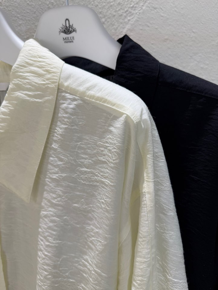 MILUI韓國直郵女士新品熱賣推薦人氣時尚26春夏襯衫蕾絲衫MILUI襯衫/蕾絲衫