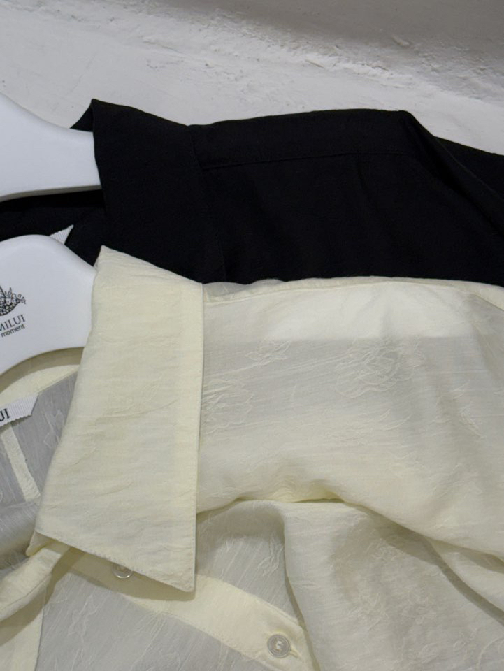 MILUI韓國直郵女士新品熱賣推薦人氣時尚26春夏襯衫蕾絲衫MILUI襯衫/蕾絲衫