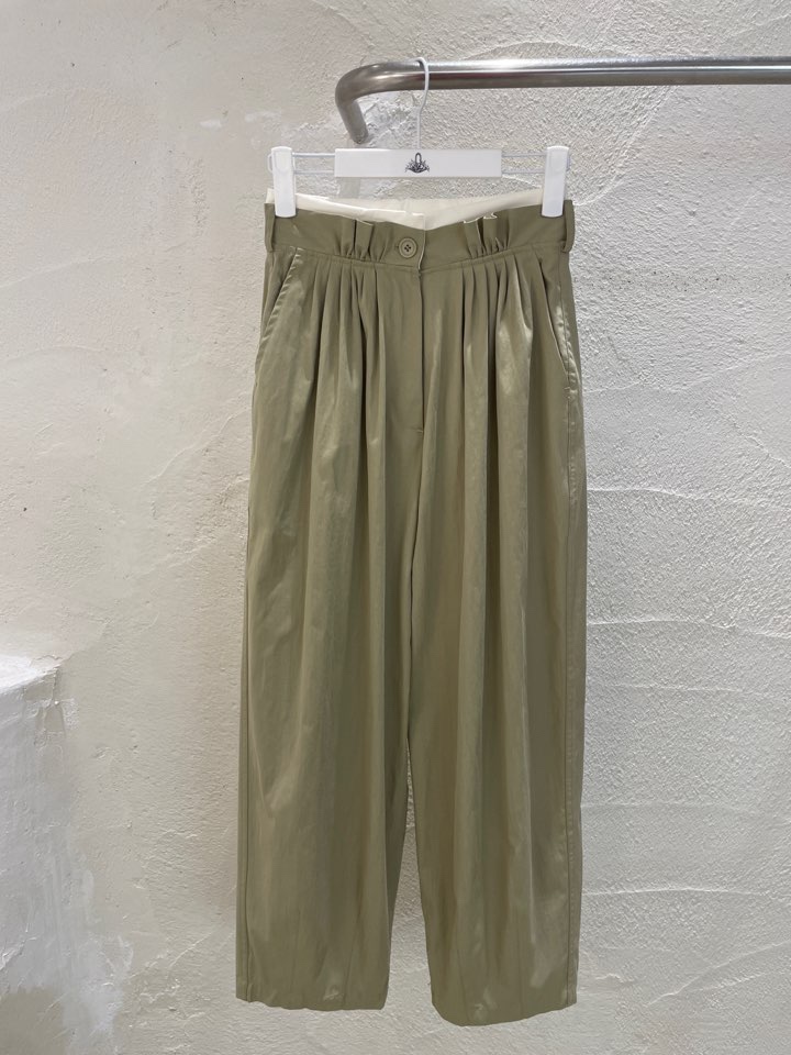 MILUI韓國代購女裝新款熱賣休閑人氣推薦時尚職業26春夏休閑褲MILUI休閑褲