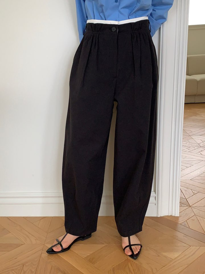 MILUI韓國代購女裝新款熱賣休閑人氣推薦時尚職業26春夏休閑褲MILUI休閑褲