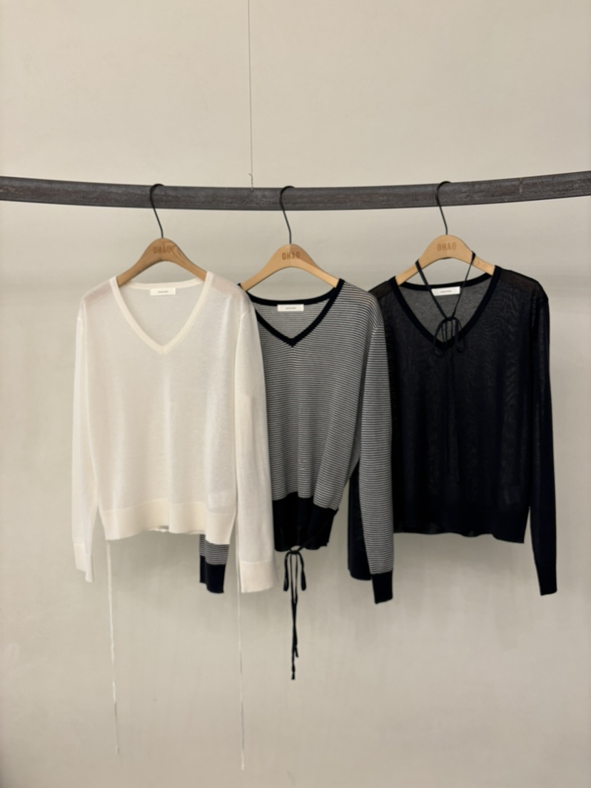 OHAO韓國東大門直郵女裝新款職業推薦人氣時尚休閑針織衫OHAO/HA MONG針織衫