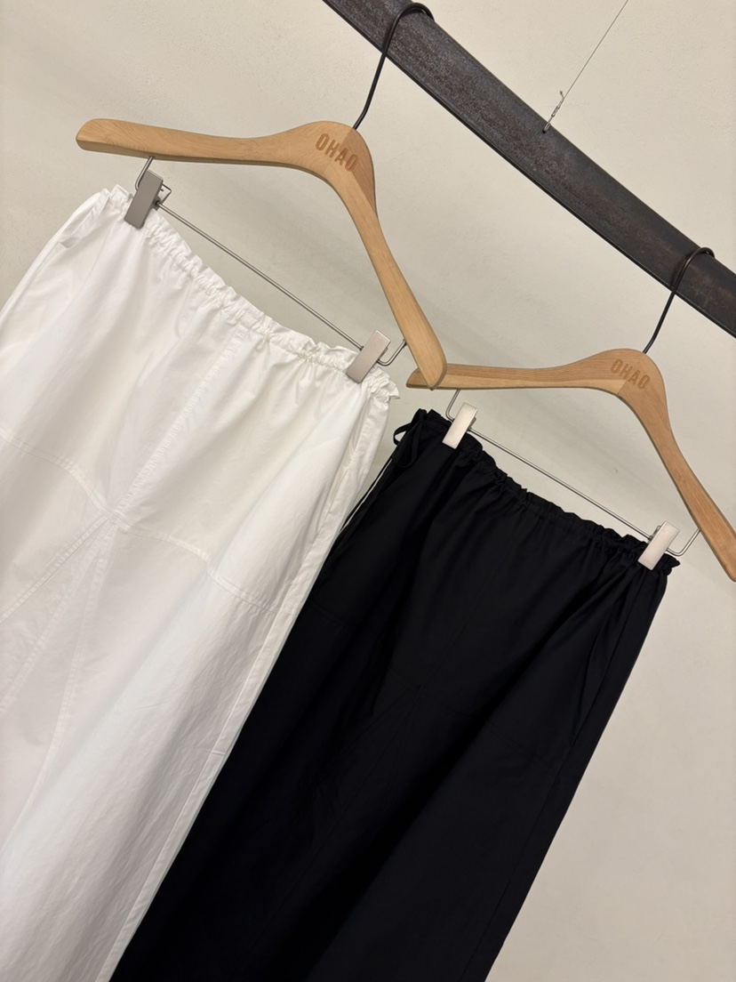 OHAO韓國直郵實拍女士新品熱賣人氣推薦時尚職業26春夏長裙OHAO/HA MONG長裙
