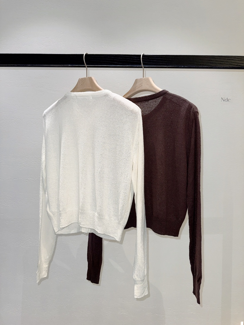 NDE韓國代購女士新品推薦人氣時尚熱賣休閑職業26春夏針織衫BOHEME_NDE針織衫